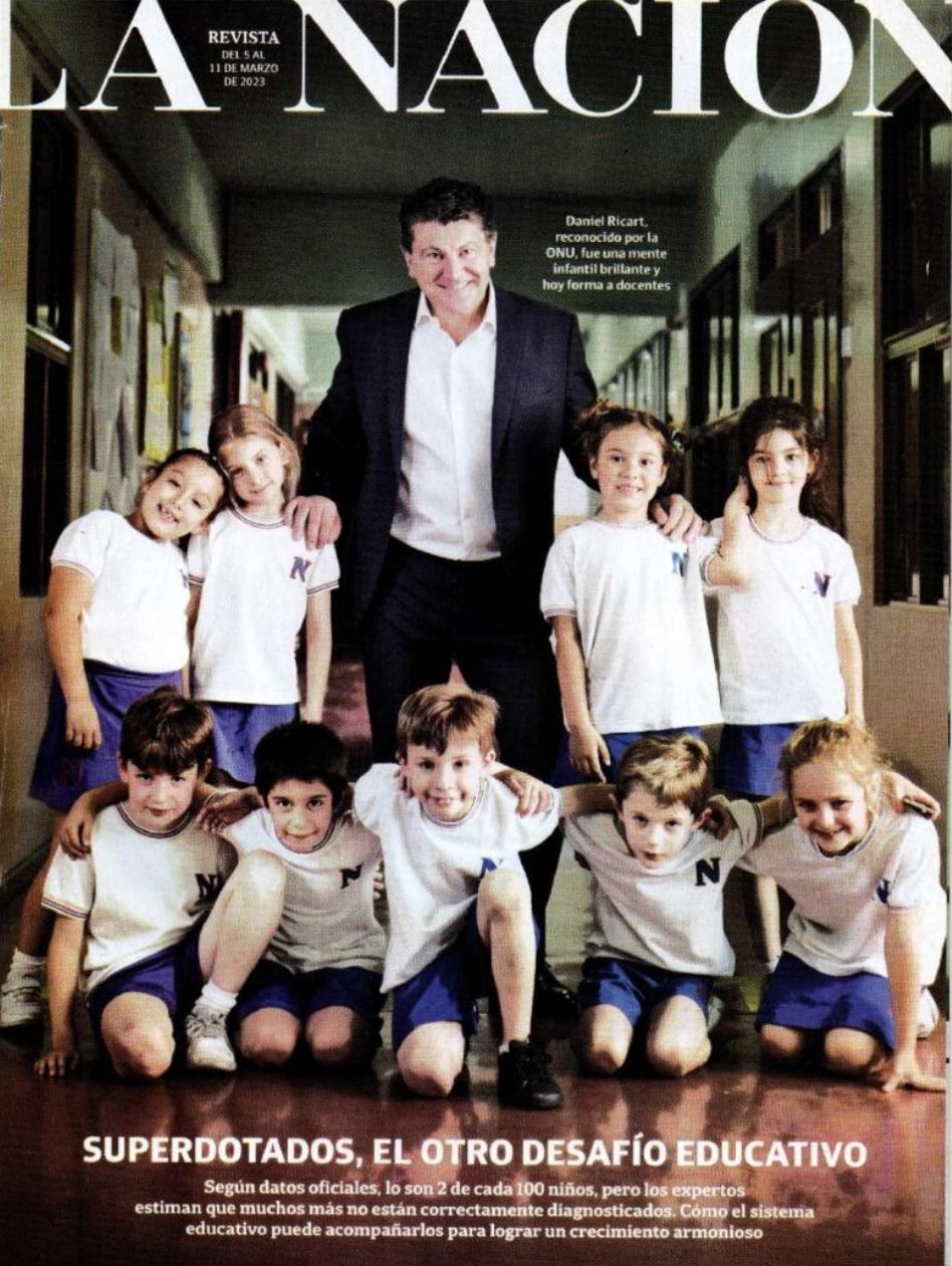 Revista La Nación – 2023 Niños con alto potencial intelectual